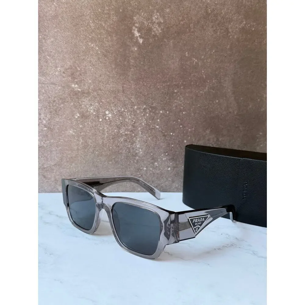 NEW Prada PR10ZS Asphalt Grey Sunglasses Unisex $563